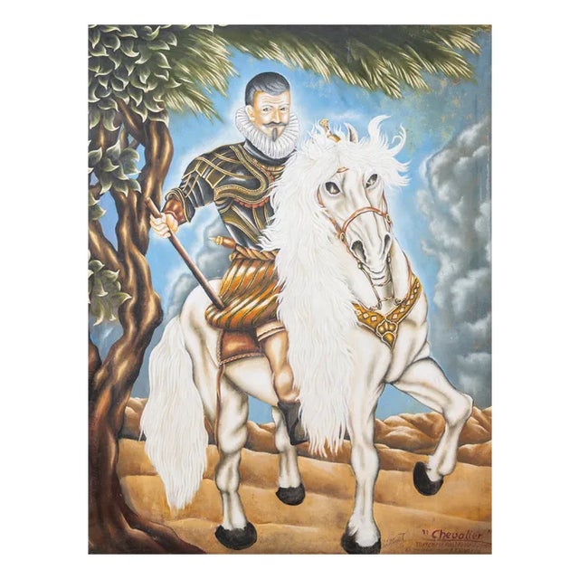 Painting, Oil on Canvas, 1950s For Sale