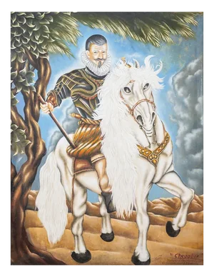 Painting, Oil on Canvas, 1950s