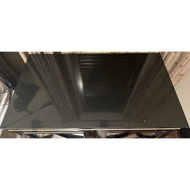 Original Christopher Guy 14th Century Java Finish With Black Granite ...