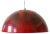 Large Mid-Century Enameled Dome Pendant Lamp, 1960s For Sale