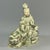 Classic Chinese celadon‑glazed ceramic seated figurine with fine moulded details. Elegant celadon glaze, nicely shaped...