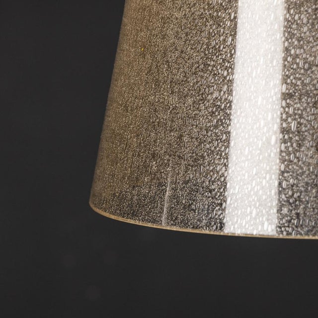 20th Century Italian Murano Glass Cone Shaped Pendant Light, 1970s For Sale - Image 6 of 11