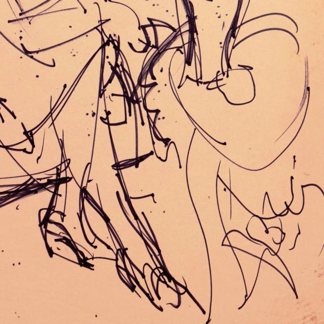 1950s 'Woman Seated' by Victor DI Gesu, Paris, Louvre, Académie Chaumière, California Fauve, Los Angeles County Museum of Art, San Francisco Art Association For Sale - Image 5 of 8