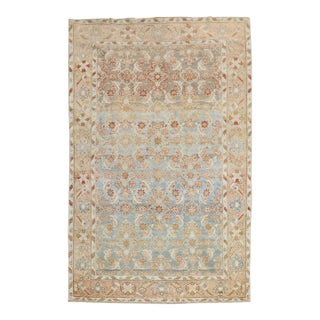 Persian Antique Herati Malayer Rug - 4'6" x 6'5" For Sale