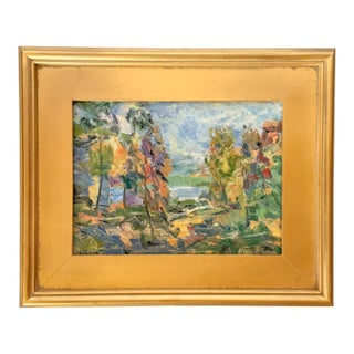 Impressionist Landscape Oil Painting For Sale