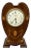 Antique Edwardian Inlaid Mahogany Mantel Clock, 1900 For Sale
