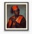 Atelier Aria Lumae Nineteenth Century Orientalist Nubian Guard Ottoman Portrait Fine Art Gallery Board Print 16 X 20 For Sale - Image 11 of 14