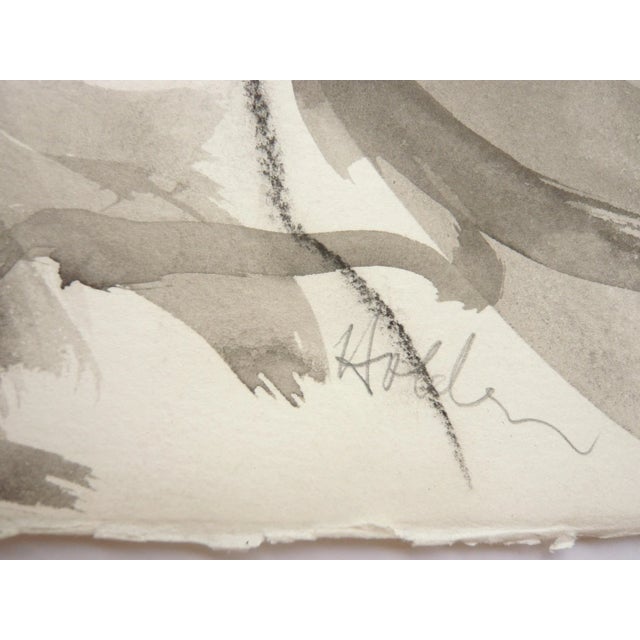 2020s Martha Holden "Blue Eyes" Large Figurative Drawing For Sale - Image 5 of 6