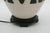 Late 20th Century Late 20th Century Black & Ivory Geometric Chulucanas Pottery Lamp – Handcrafted Peruvian Art Inca Style For Sale - Image 5 of 8