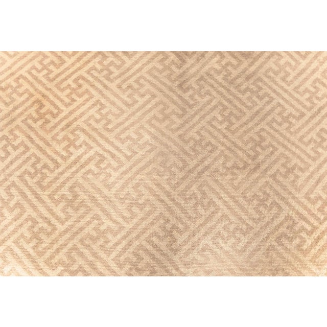 Doris Leslie Blau Antique Chinese Wool Runner in Beige and Brown For Sale In New York - Image 6 of 11