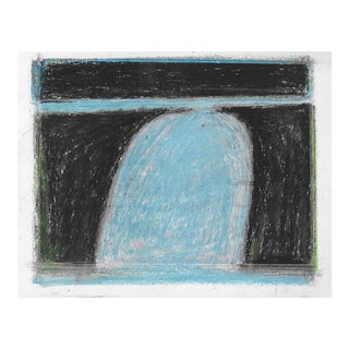 1960s Mid Century Modern Pastel Drawing For Sale