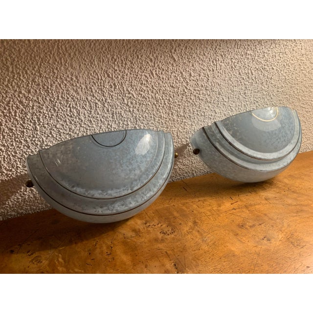 Art Deco Marbled Wall Lamps, 1930s, Set of 2 For Sale - Image 10 of 16