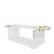 Gold Mid-Century Modern Acrylic and Metal Wine Bottle Holder, Italy, 1970 For Sale - Image 8 of 9