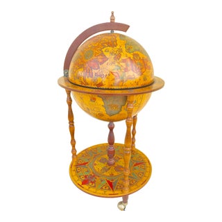 1960s Italian Globe Dry Bar For Sale