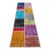 Bohemian Colourful Oushak Vintage Runner For Sale
