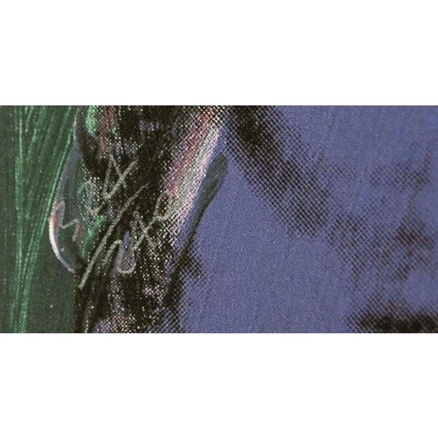 1986 Carnegie Museum of Art After Andy Warhol "Muhammad Ali" Lithograph Portrait signed numbered print, stamp...