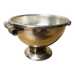 Rare Silverplate Art Deco Napier Bowl For Sale