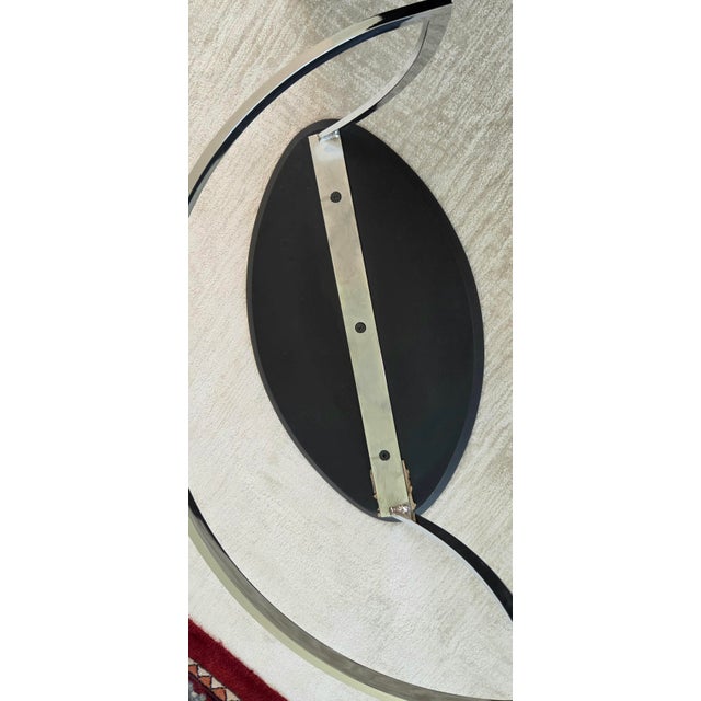 Carlo Malnati Post-Modern Italian Inlay Marquetry Side Nesting Table Oval 80s or 90s For Sale In San Francisco - Image 6 of 8