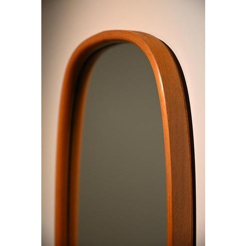 Organically Formed Mirror in Bentwood Frame For Sale - Image 4 of 10