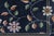 Art Deco Rug & Kilim’s Chinese Art Deco Style Rug, Navy Blue Ground and Floral Patterns For Sale - Image 3 of 5