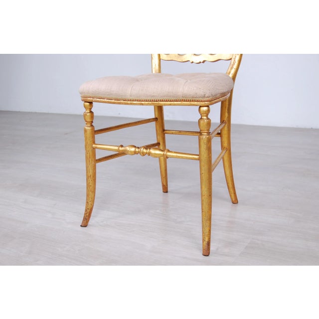 Golden Chiavari Chair, Early 1900s For Sale - Image 6 of 16