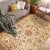 Suzani Collection Handmade Area Rug For Sale - Image 4 of 4