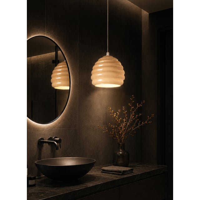 Dune S Murano Hanging Lamp with Cased Glass, 2010s For Sale - Image 9 of 18