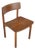 Mid 20th Century Oak Wood Dining Chair For Sale