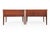 1960s Pair of Lane Tuxedo Walnut and Rosewood Inlaid Bowtie End Tables, Circa 1960s For Sale - Image 5 of 18