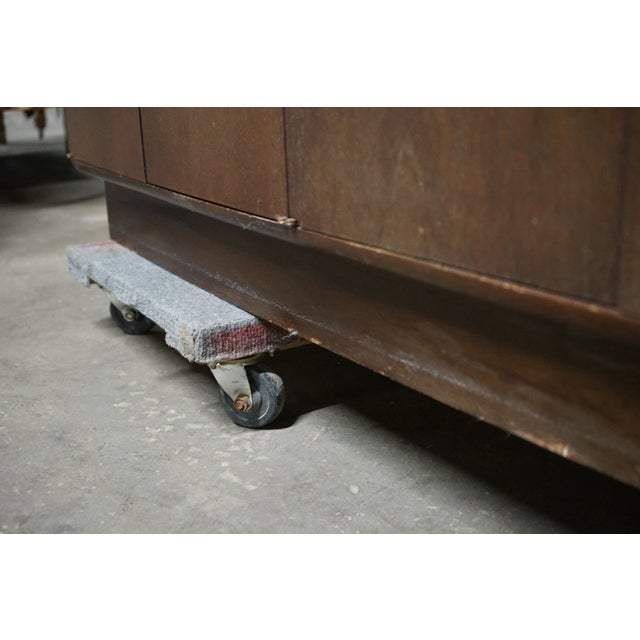 1960s Lovely Curved Mid-Century Buffet Attributed to Dunbar and Edward Wormley For Sale - Image 10 of 16