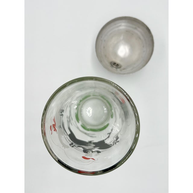 1950's Hazel Atlas "Tally Ho" Pattern Equestrian & Fox Hunt Shaker For Sale In Houston - Image 6 of 10