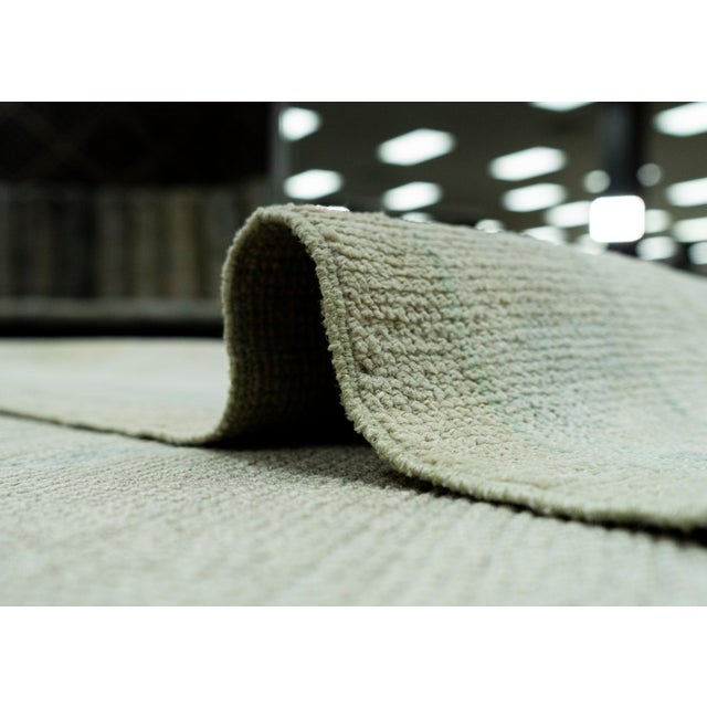 Brown Turkish Oushak Rug 12'4" x 18'1" #19297 For Sale - Image 8 of 8