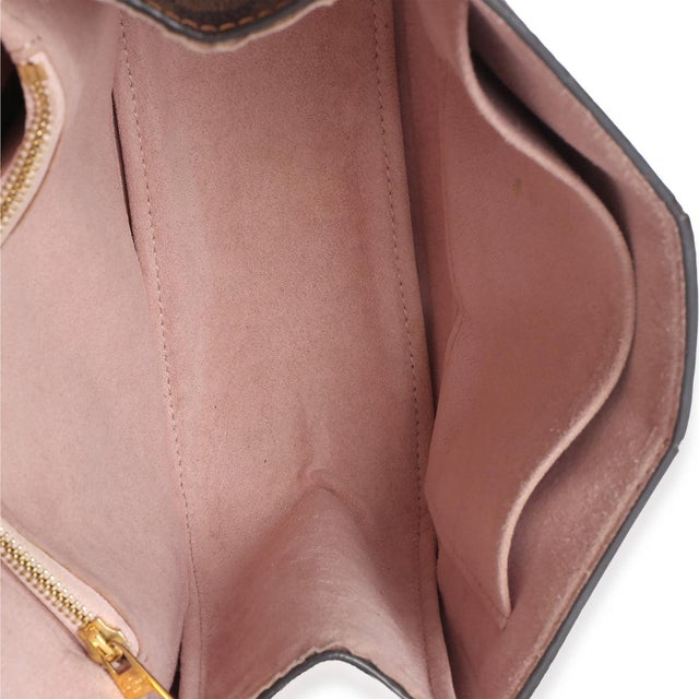 Magnolia Damier Ebene Cuir Taurillon Wight Chain Bag For Sale - Image 9 of 9