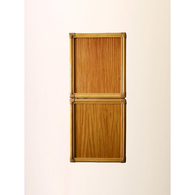 Vintage Bamboo Bedside Tables, 1960s, Set of 2 For Sale - Image 12 of 13