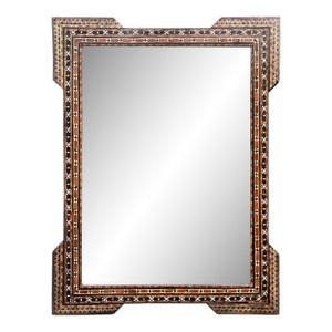 Vintage Marquetry Mirror