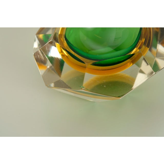 Glass Murano Glass Bowl attributed to Flávio Poli for Seguso Vetri d'Arte, 1970s For Sale - Image 7 of 9