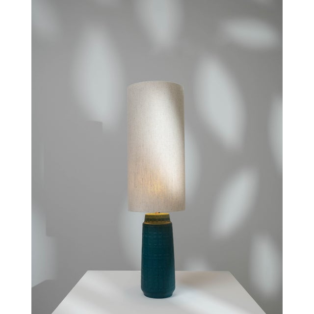 Mid-Century Modern 20th Century German Ceramic Table Lamp For Sale - Image 3 of 18