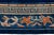 Antique Chinese Wool Rug – Blue Field, Floral Medallion, Early 20th Century For Sale - Image 10 of 11