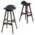 OD61 Bar Stools by Erik Buch for Oddense Mobler, Denmark, 1965, Set of 2 For Sale - Image 12 of 12