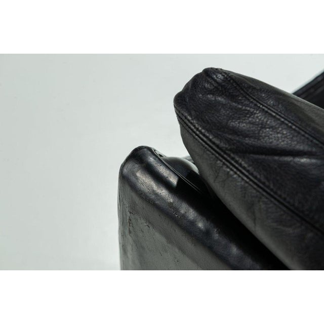 Model 800 Lounge Chair in Leather by Hans Olsen for CS Mobler, 1958 For Sale - Image 9 of 12