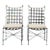 Pair of Mario Papperzini for John Salterini Garden Dining Chairs For Sale