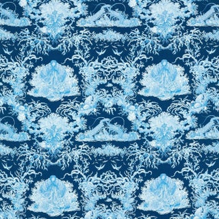 Sanderson Monterey Bay Fabric in Atlantic For Sale