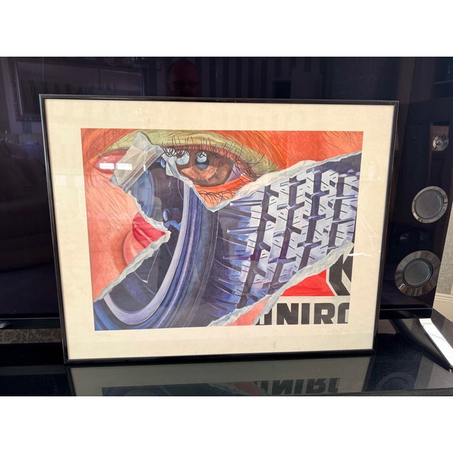 Fritz Köthe, Uniroyal, 1987, Serigraph, Framed For Sale - Image 9 of 11