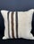Turkish Hemp Pillow Cushion Natural Beige Black Pillow Cushion Cover 20x20 For Sale - Image 4 of 4