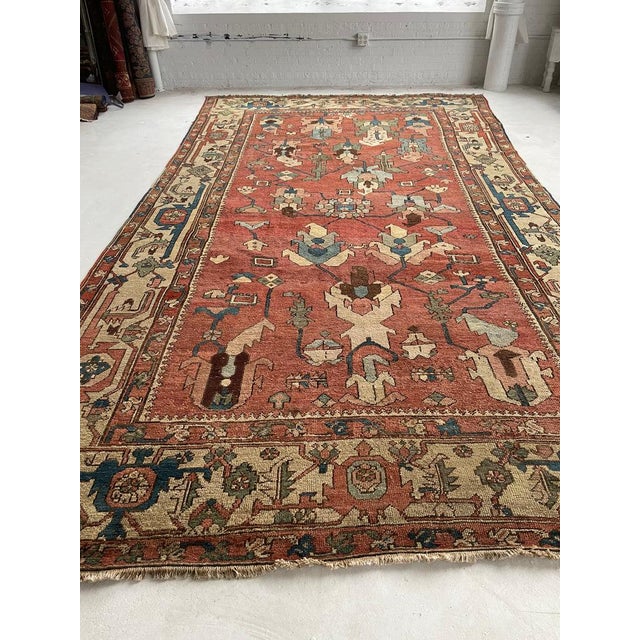 * All of our antique & vintage rugs are professionally cleaned prior to being listed.* Name: RAREST OF RARE | ANCIENT MINT...