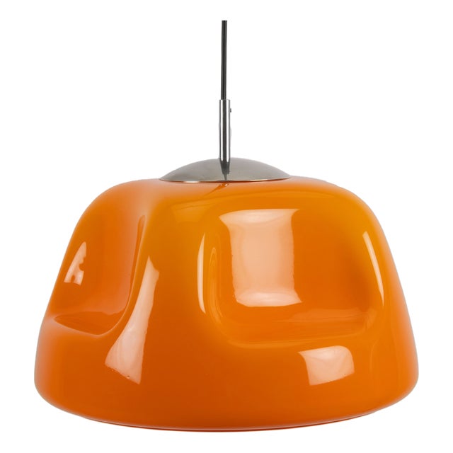 Vitnage Space Age Plastic Pendant Lamp, 1970s For Sale