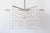 Silver Large Mid-Century German Glass and Steel Chandelier by Aloys Ferdinand Gangkofner, 1960s For Sale - Image 8 of 18