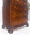 Brown Hickory Chair 11 Drawers Flame Mahogany Drop Brass Pulls High Boy Chest Dresser For Sale - Image 8 of 10