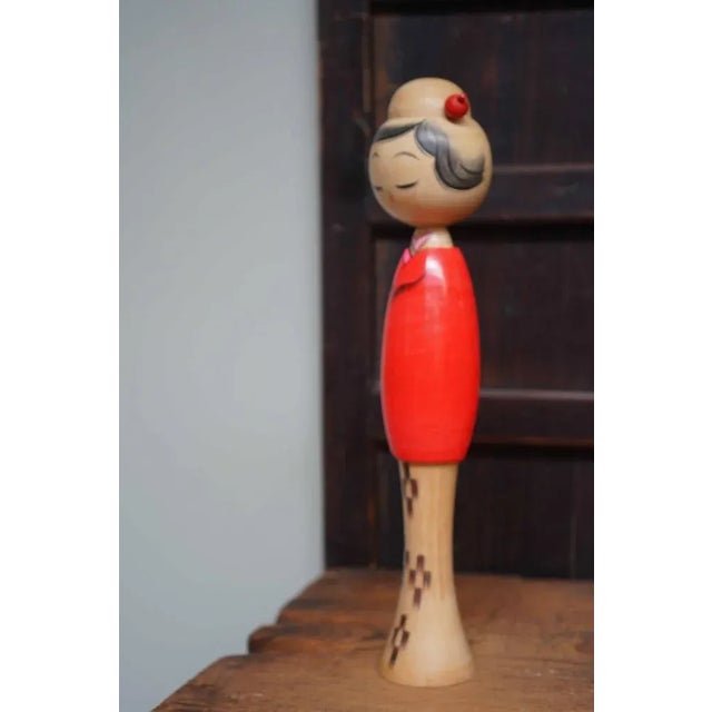 1970s Kokeshi by Hajime Miyashita, Japan, 1970s For Sale - Image 5 of 8
