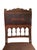 Coffee Antique 19th Century French Henry II Style Walnut Dining/Side/Accent Chairs With Suede Upholstery - Set of 2 For Sale - Image 8 of 11